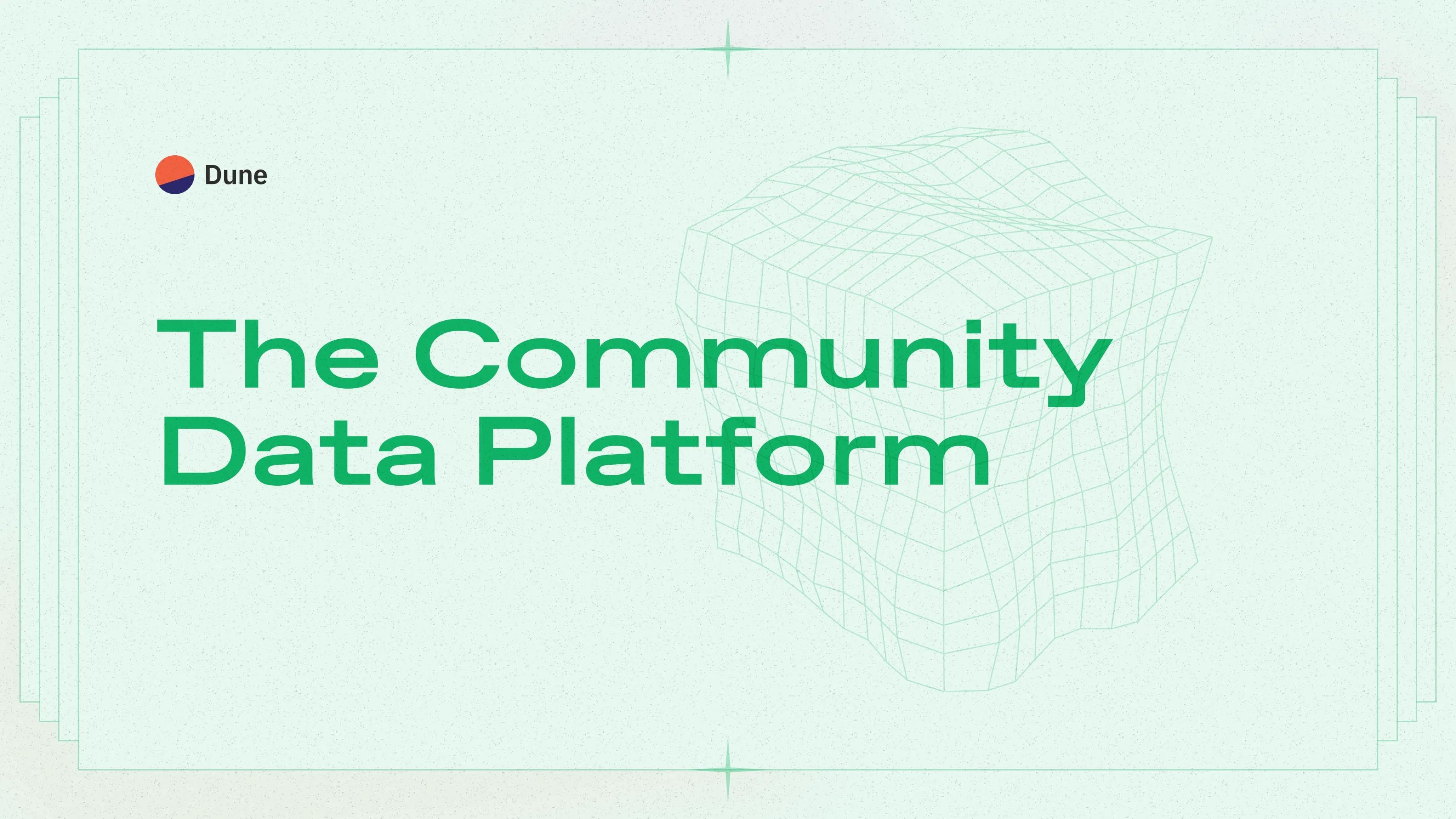 The Community Data Platform