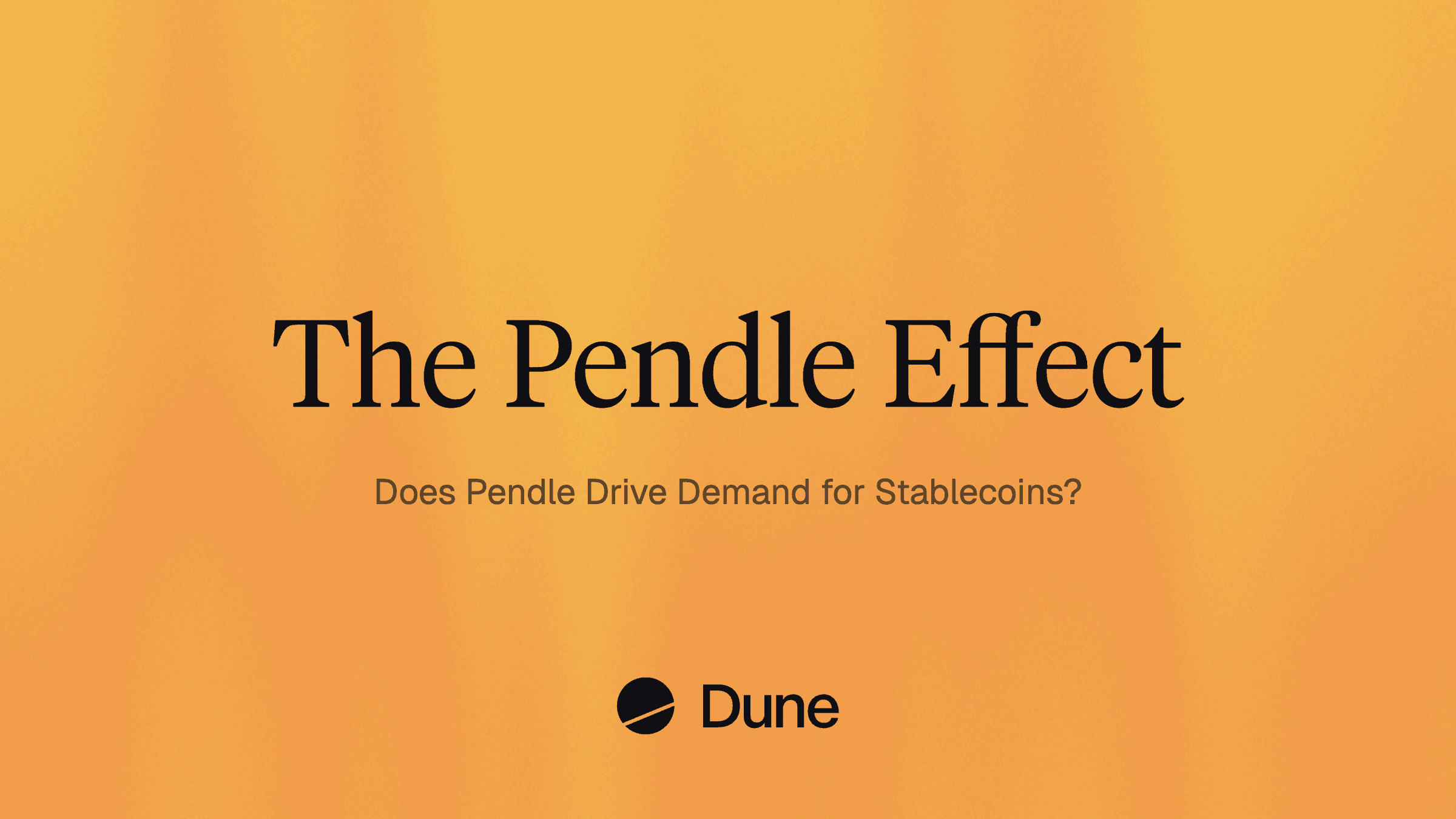 The Pendle Effect