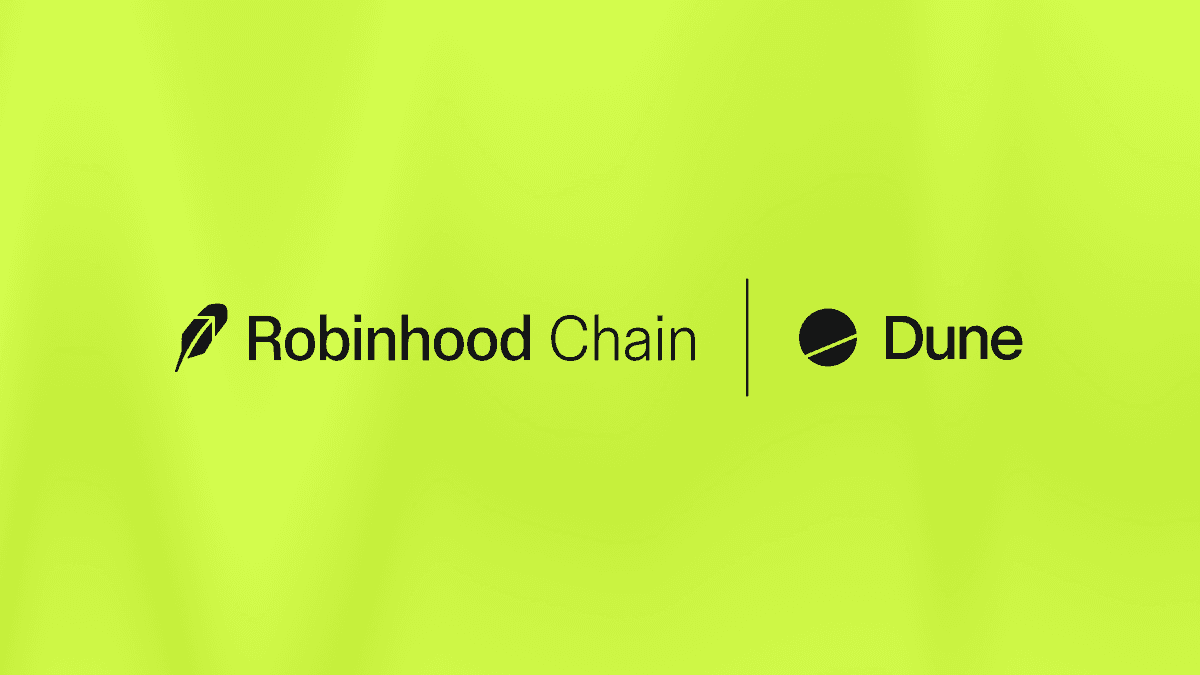 Robinhood Chain Is Now Live on Dune