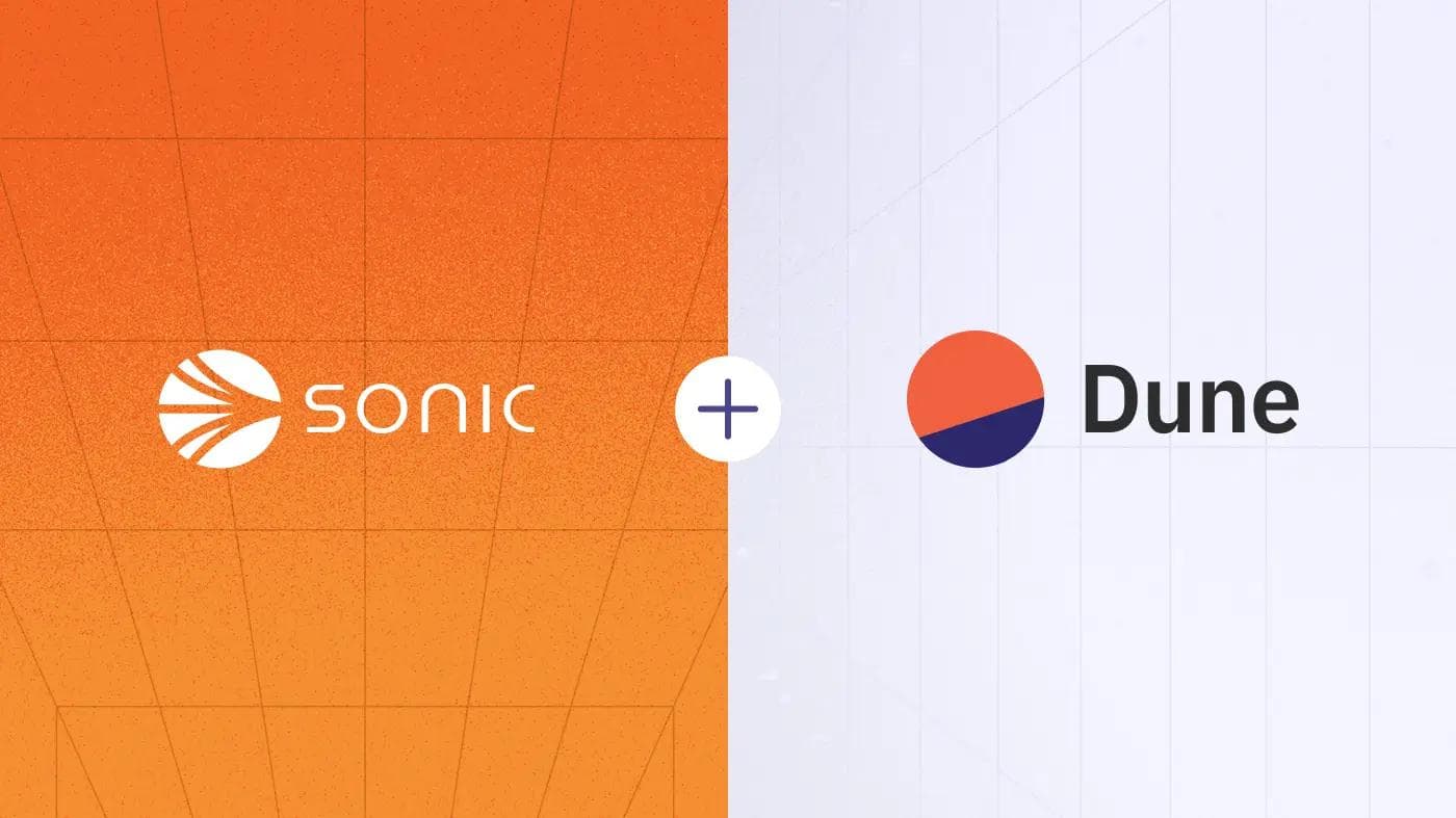 Sonic is Now Live on Dune
