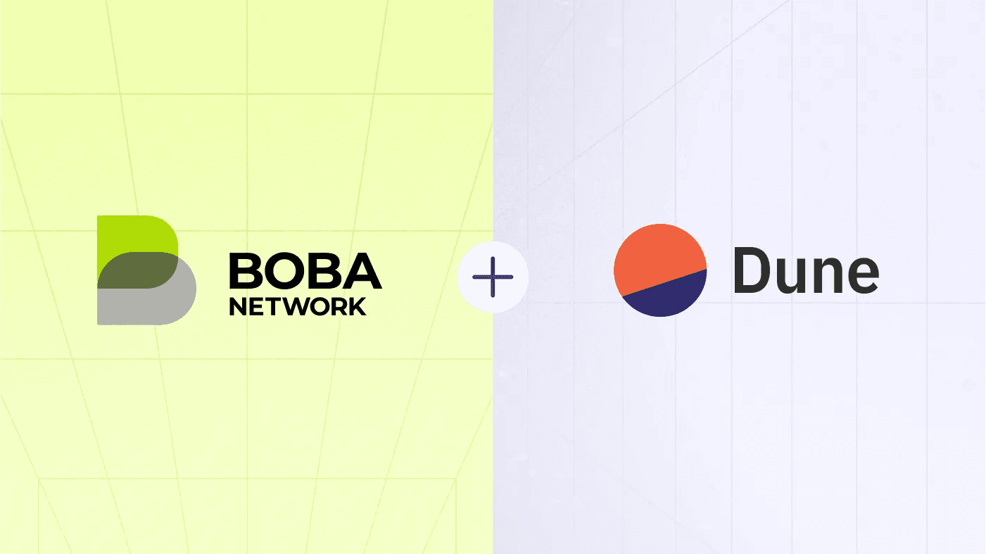 Boba Network Now Live on Dune