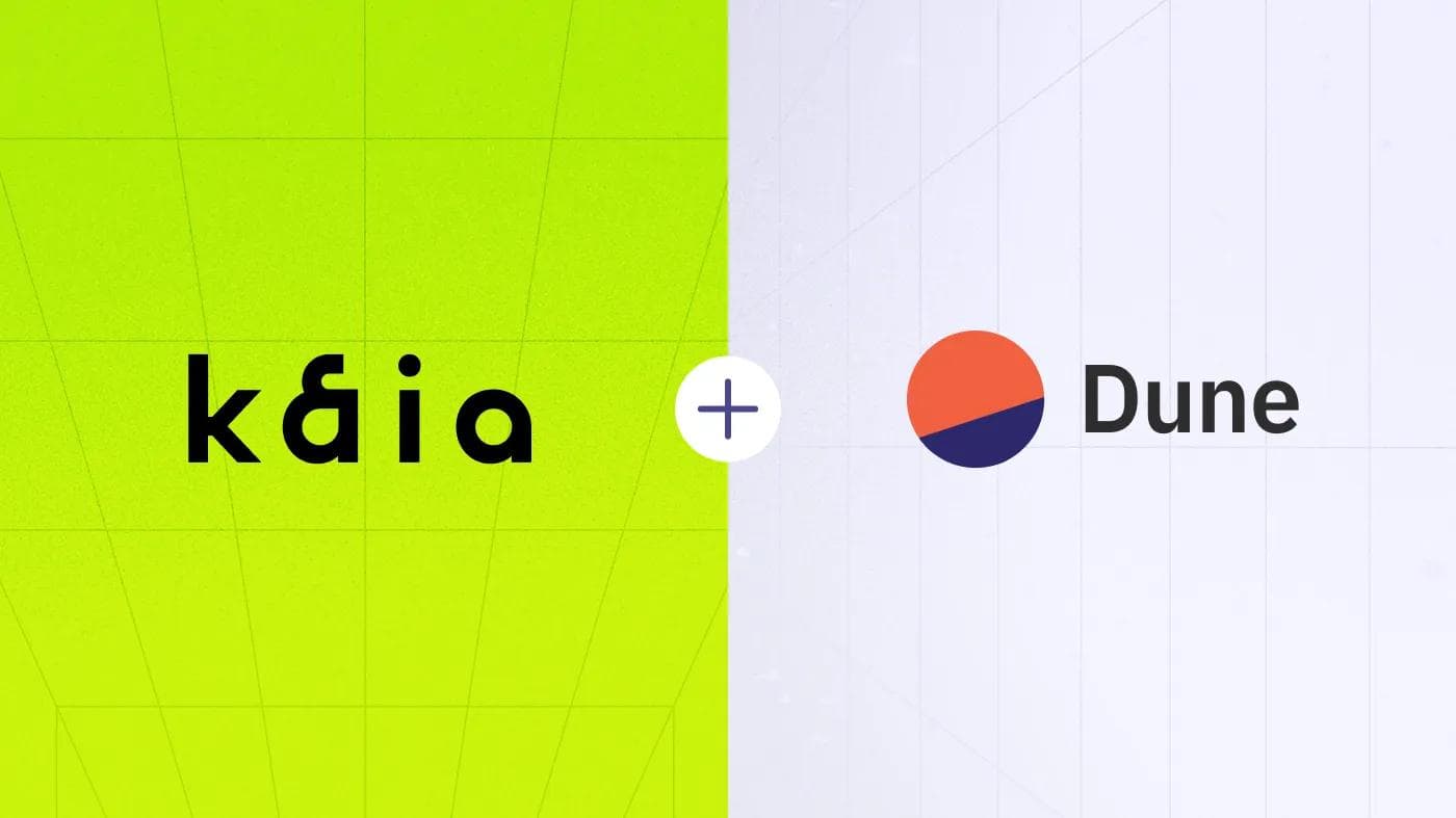 Kaia Chain is Now LIVE on Dune!