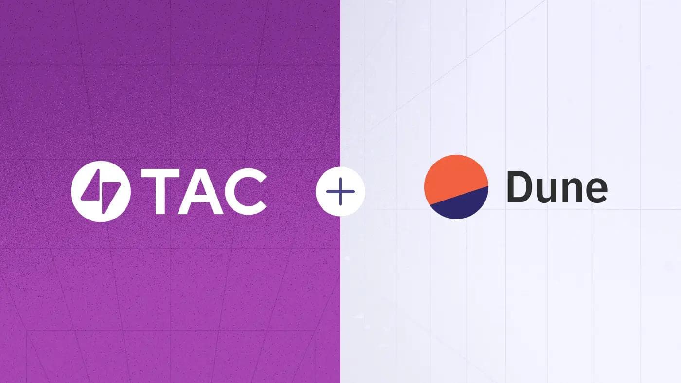 Tac is Now LIVE on Dune!