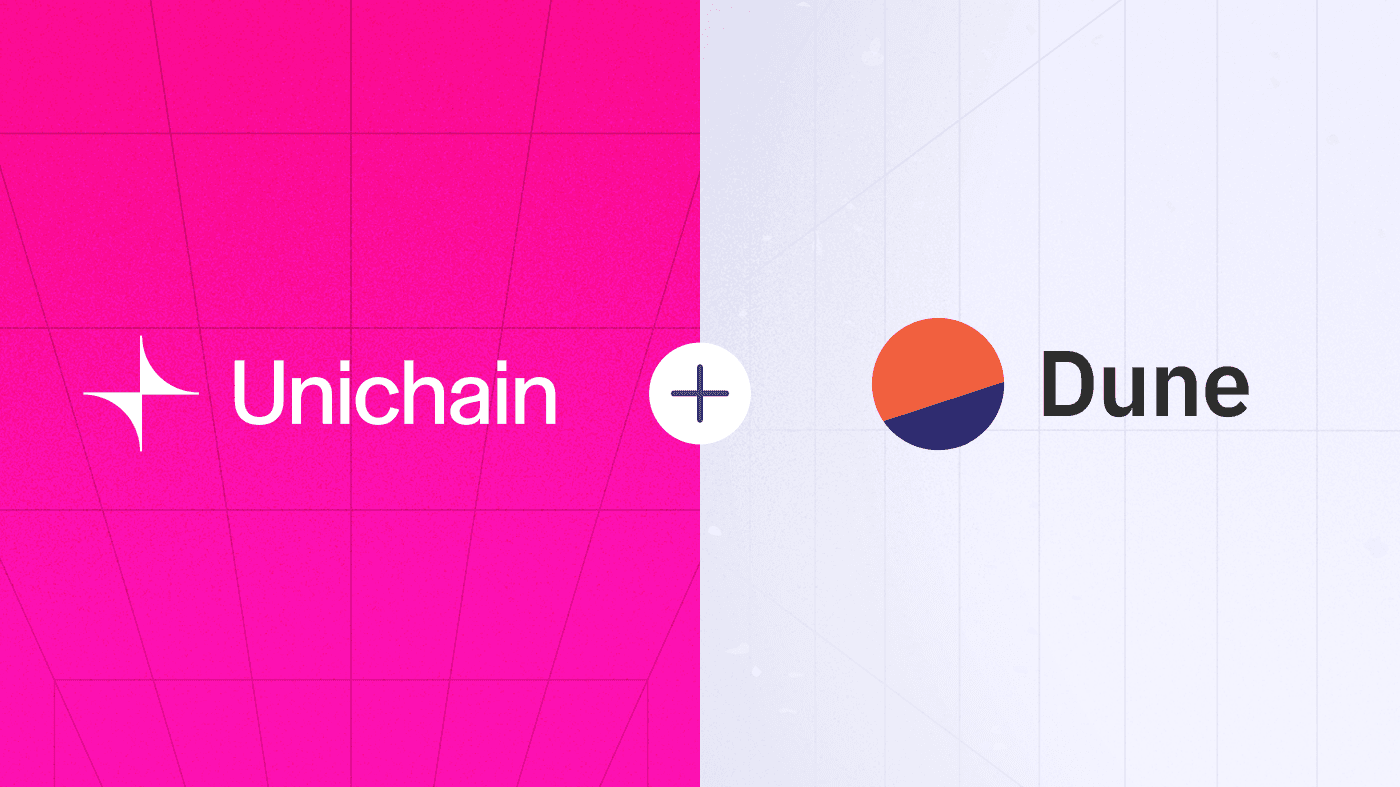 Unichain is Now LIVE on Dune!