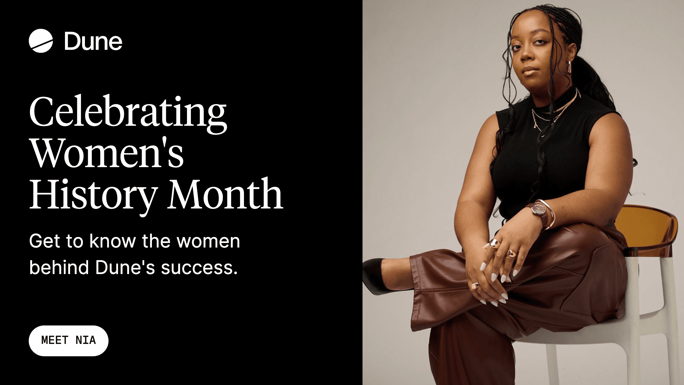 Women's History Month 2026: Meet Nia Whitaker